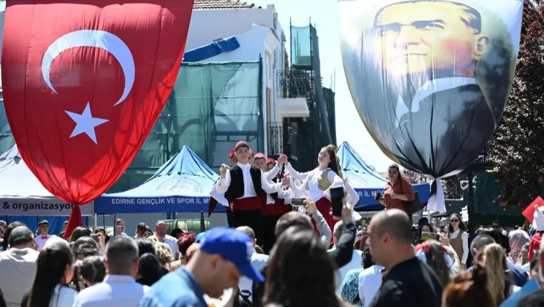 7 ülkeden çocuklar Edirne’de buluştu