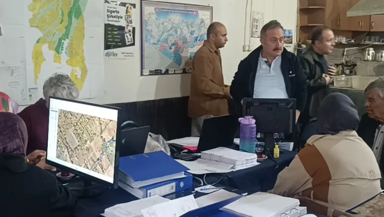 Bilecik Pazaryeri’nde DSİ’nin toplulaştırma çalışmaları sürüyor