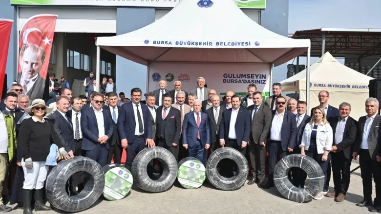 Bursa Büyükşehir’den çiftçiye büyük destek