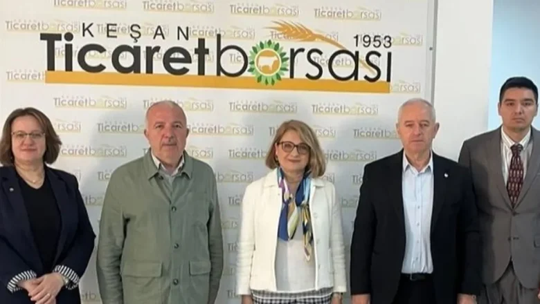 Keşan’da Uygulamalı Bilimler’den Ticaret Borsası’na ziyaret