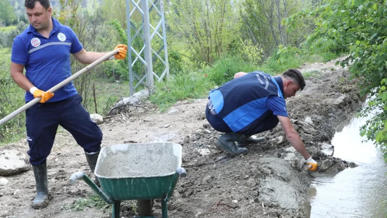 Muğla’da sulama kanalları temizleniyor
