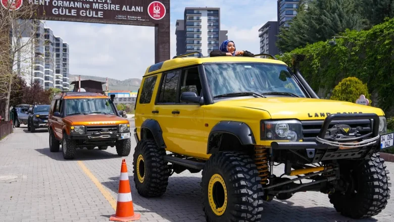 Ankara Keçiören’de özel bireylere özel offroad konvoyu