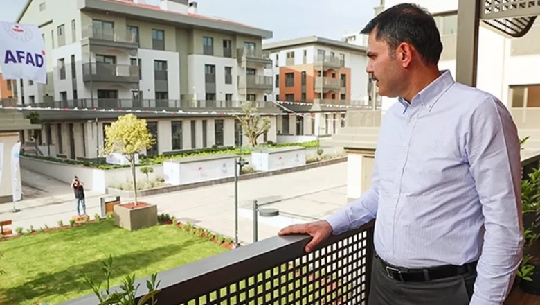 Bakan Kurum: 250 bininci konut Haziran’da teslim edilecek