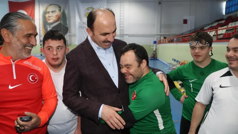 Başkan Altya: Engelleri birlikte aşıyoruz