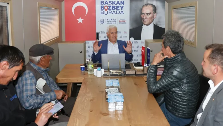 Başkan Bozbey: Dağ yöresi turizmle ve doğayı kirletmeyen işletmelerle kalkınacak