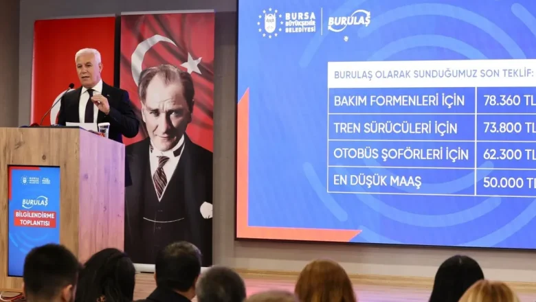 Başkan Bozbey’den BURULAŞ açıklaması: Yüzde 47 zam talebi sürdürülebilir değil