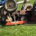 Bilecik’te traktör devrildi, sürücü yaralandı
