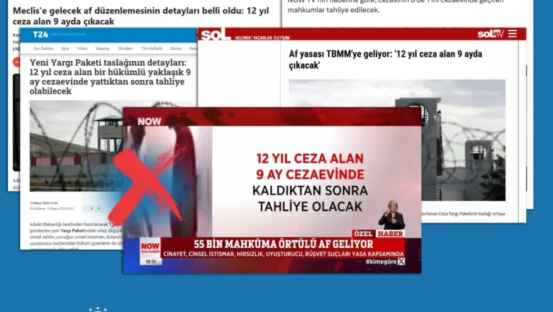 DMM: ’12 yıl ceza alıp 9 ay yatacak’ iddiası asılsız