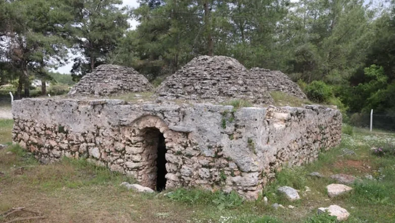 Dört kubbeli tarihi su sarnıcı restore edilecek