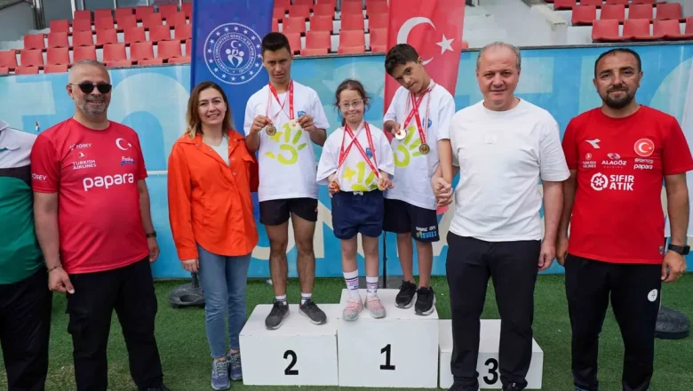 DOSD Meram Spor Kulübüne madalya yağmuru
