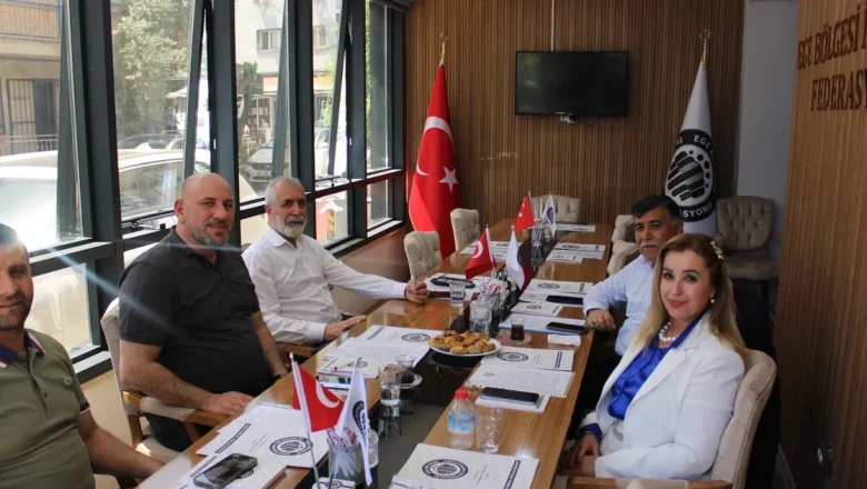 Ege Bölgesi İş İnsanları Federasyonu’nda yatırım potansiyeli değerlendirildi