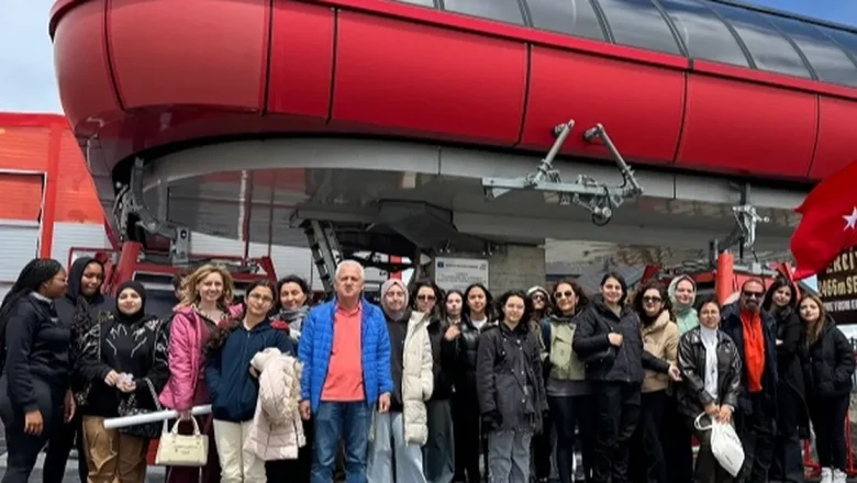Erasmus öğrencileri Erciyes’e hayran kaldı