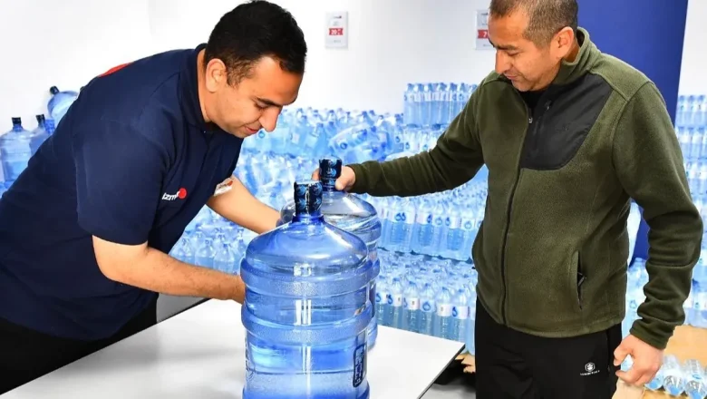 İzmirli 40 liraya sağlıklı damacana suya ulaşıyor