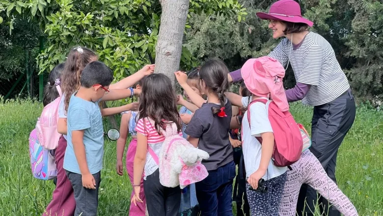İzmirli çocuklar ormanı keşfetti
