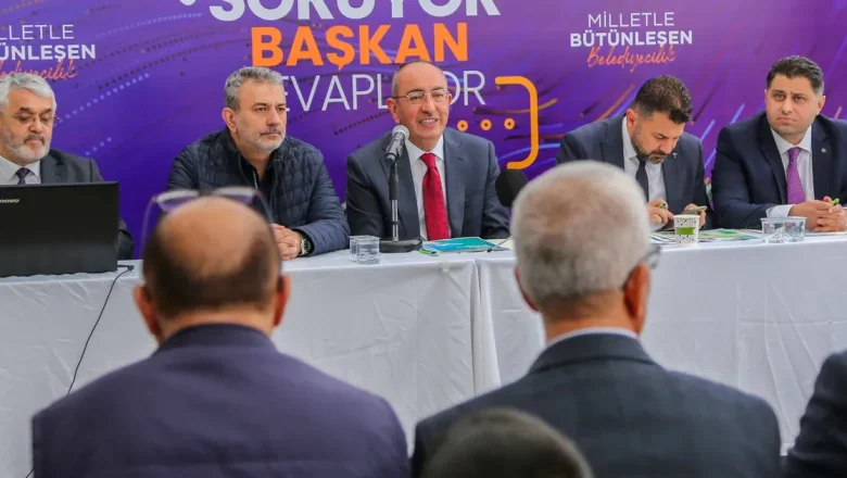 Konya Meram’ın mahallelerinde hizmet seferberliği sürüyor