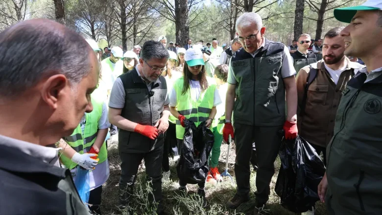 Orman yangınlarına karşı eş zamanlı temizlik