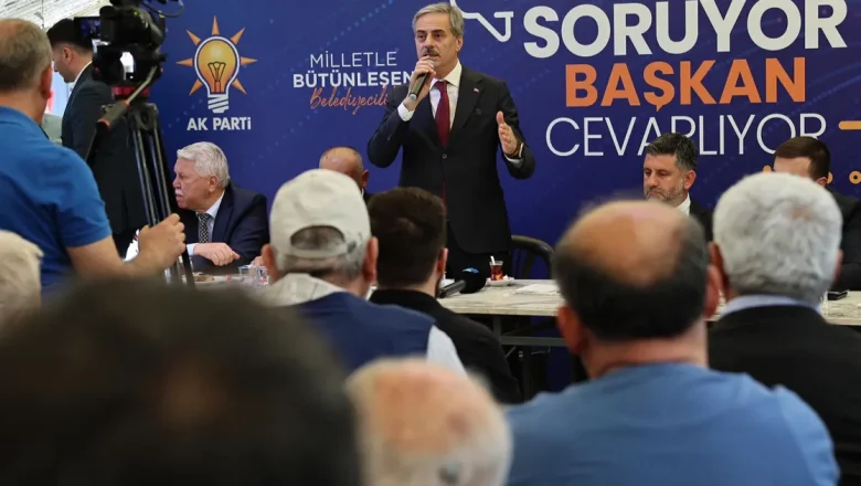 Sakarya’da Başkan Alemdar Söğütlü’yü dinledi