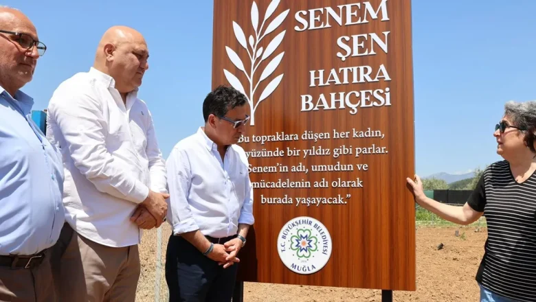 Senem Şen Hatıra Bahçesi Anneler Günü’nde açıldı