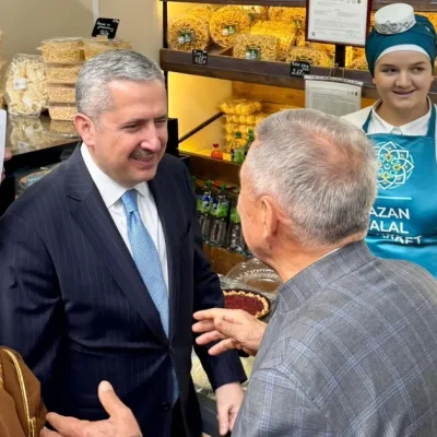 Ticaret Bakan Yardımcısı, Kazan Helal Market Fuarı’nda