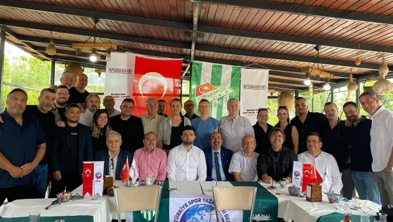 TSYD Bursa Şubesi Enes Çelik’i ağırladı