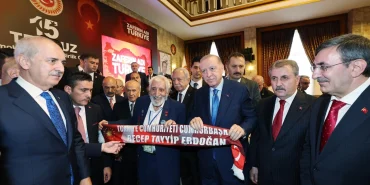 Cumhurbaşkanı Erdoğan: 15 Temmuz, milletin şanlı destanıdır