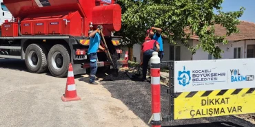 Kocaeli'de güvenli ve konforlu yollar için hızlı müdahale