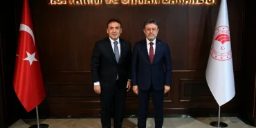 Bilecik Valisi Sözer'den Bakan Yumaklı'ya ziyaret