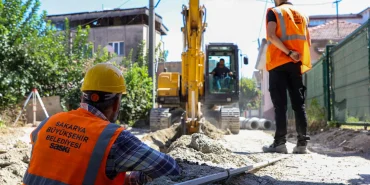 Sakarya Adapazarı’na 3 bin metrelik yeni yağmur suyu hattı
